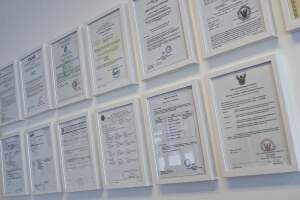 Certifications